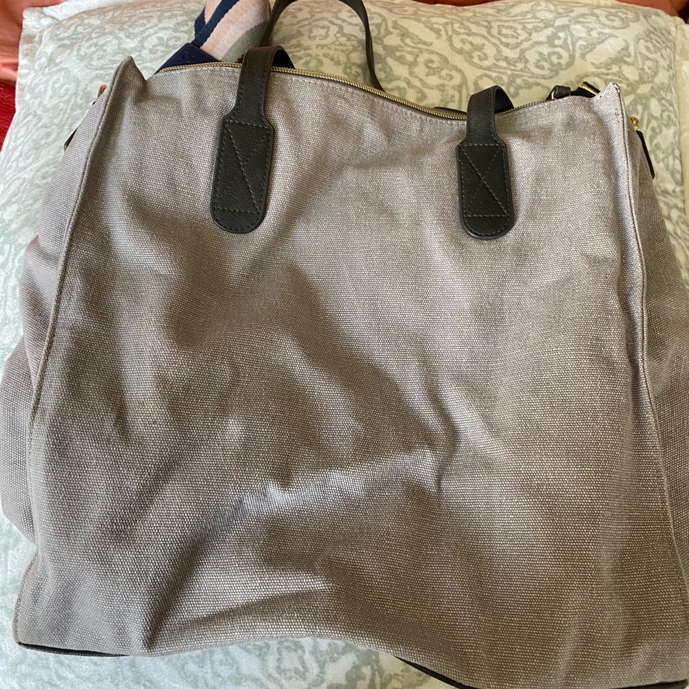 Gray Erin Condren Planner Tote Bag